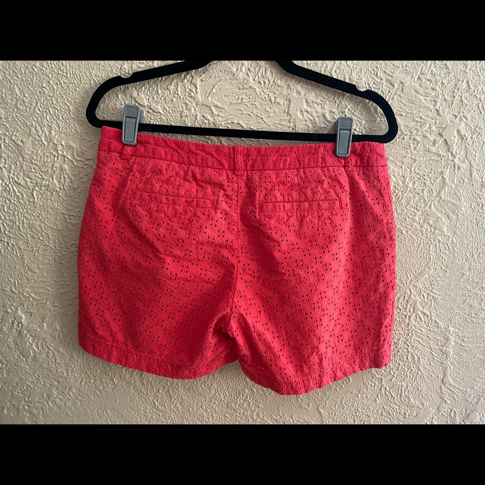 Merona Fuschia Eyelet / Broderie Shorts - Picture 2 of 3